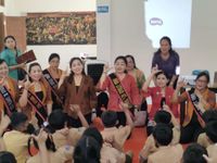 Tingkatkan Budayakan Membaca, Bunda Literasi Kota Denpasar Tinjau Gebyar Literasi Kecamatan Denpasar Timur Denpasar