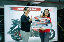 Konsep Kekuatan Diri, Honda PCX Kimiko Arnius Jadi Pilihan Best Media Pick di Gelaran HMC 2023 Seri Bali Media Pick