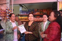 Ketua GOW Kota Denpasar Resmikan Posko Pangan Puskowapi Provinsi Bali Posko Pangan