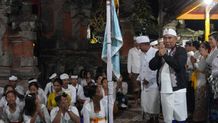 Bupati Tamba Apresiasi Semangat Krama Ngaben Massal Desa Pekraman Baluk Ngaben Massal