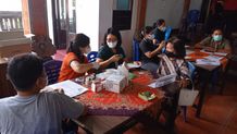 Tingkatkan Derajat Kesehatan Masyarakat, Pemkot Denpasar Gelar Safari Kesehatan di Banjar Kayumas Kaja Safari Kesehatan