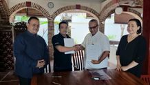 PT Bibu Panji Sakti dan PT Amanaid Tandatangani MoU Instalasi Pengelolaan Air Limbah Bandara Bali Utara MoU