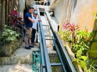 Wagub Cok Ace Tinjau Lokasi Musibah Lift Jatuh di Ubud Wagub Cok Ace