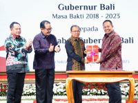 Wayan Koster Sampaikan Capaian Kinerja Selama 5 Tahun Jadi Gubernur Bali, Laksanakan Tatanan Bali Era Baru Wayan Koster