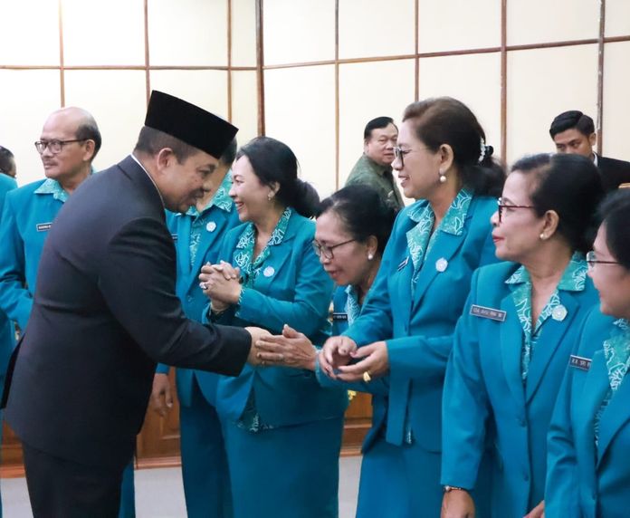 Lantik Pengurus TP PKK Provinsi Bali