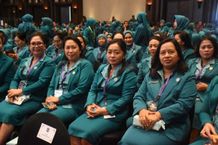 Ketua TP. PKK Kota Denpasar Hadiri Rakornas PKK Tahun 2023 di Jakarta PKK