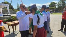 Momentum HUT ke-78 PMI Bangli, Wabup Diar Lantik PMR se-Kabupaten PMR