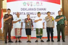Komitmen Pemilu Damai dan Kondusif di Jembrana Pemilu 2024