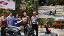 Sambut Hari Lalu Lintas Bhayangkara, Yayasan AHM Siapkan Duta Safety Riding Milenial dari Jawa Tengah Safety Riding