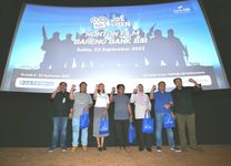 bjb WideScreen Expendables 4 di Gandaria City Jakarta Disambut Meriah Nasabah bank bjb bjb