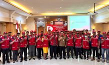 Dekatkan Pelayanan PMI kepada Masyarakat, Wawali Arya Wibawa Lantik 43 Kader PMI Desa/Kelurahan se-Denpasar PMI