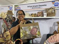 Produk Ecoprint Makin Diminati, UMKM Griya Anyar Dewata Bisa Naik Kelas Griya Anyar Dewata