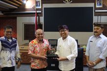Diterima Wawali Arya Wibawa, Wali Kota Pangkal Pinang Adopsi Pengembangan Pariwisata Kota Denpasar Pengembangan Pariwisata Kota Denpasar