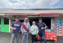 Team 69 Lovers Jatim Bersama NOS dan MBI Surabaya Support UMKM Terdampak Kebakaran Bromo BROMO