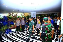 Panglima TNI dan Kapolri Cek Kesiapan KTT AIS 2023 Kunjungan