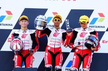 Veda Tak Terbendung di ATC Mandalika, Arbi Menjanjikan di Moto3 World Championship Mandalika