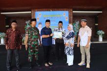 Tabuh Rebana Bersama Tandai Pembukaan Festival Hadrah di Jembrana Rebana