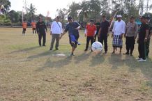 Bupati Tamba Buka Turnamen Sepak Bola Alam Cup VII Sepak Bola