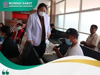 Peringati Hari Penglihatan Sedunia, RS Unud Gelar Penyuluhan Trauma Mata di Lingkungan Kerja Unud