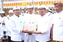 Wawali Arya Wibawa Hadiri Karya Atiwa-tiwa, Manusa Yadnya Lan Atma Wedana Desa Adat Ubung Manusa Yadnya Lan Atma Wedana