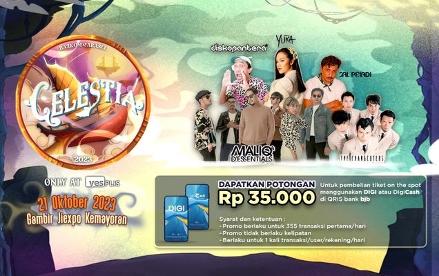 bank bjb Dukung Event Celestia bjb