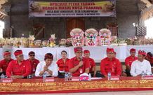 Bupati Tabanan Kembali Apresiasi Kekompakan Masyarakat Desa Serampingan Tabanan
