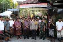 Sekda Alit Wiradana Hadiri Penilaian “Lomba Banjar Terbaik” yang Digelar Polresta Denpasar banjar