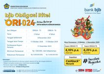 bank bjb Tawarkan ORI024, Semakin Menarik dengan Tenor hingga 6 Tahun bjb