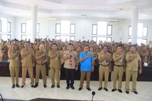 Bupati Tamba Buka Bimtek Peningkatan Kapasitas Kelian Dinas bimtek