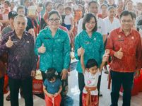 Rai Wahyuni Sanjaya Menerima Kunjungan Pj. Ketua TP PKK Provinsi Bali Dalam Program “Berkunjung dan Berbagi” di Tabanan Berkunjung dan Berbagi