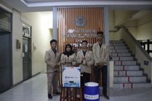 Mahasiswa UGM Olah Air Hujan Jadi Air Minum toya wening