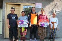 Terus Berikan Bantuan Kemanusiaan, Pramuka Buleleng Tuntaskan Dua Bedah Rumah TLH Dua Bedah Rumah TLH