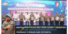 Bidpropam Polda Bali Sabet 5 Besar Lomba Padus propam