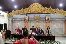 Eksekutif dan Legislatif Tabanan Tandatangani Persetujuan Bersama 3 Ranperda Kabupaten Tabanan DPRD