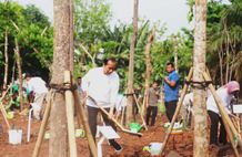 Dihadiri Presiden RI Jokowi, Astra Kembali Berpartisipasi dalam Gerakan Tanam Pohon Bersama Tanam pohon