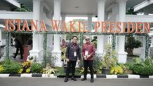 Dukung Penanganan Kemiskinan Ekstrem, Wawali Arya Wibawa Terima Dana Insentif Fiskal dari Wapres Ma’ruf Amin Rapat Kerja Nasional
