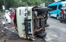 Tabrakan Maut di Rendang Karangasem Tewaskan 6 Orang Lakalantas
