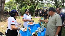 OPD Jembrana Tanding Masak, Meriahkan HUT KORPRI dan PGRI Tahun 2023 HUT KORPRI dan PGRI