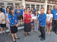 Serangkaian Menyambut HUT Ke-52 KORPRI Kota Denpasar, Serahkan Bantuan Sasar Panti Asuhan HUT ke-52 KORPRI