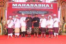 Wawali Arya Wibawa Hadiri Mahasabha Pertama Pasikian Pratisentana Tangkas Kori Agung Mahasabha