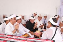 Wali Kota Jaya Negara Hadiri Pemelaspasan Bale Kul-Kul Pura Semila Sari Pemelaspasan Bale Kul-Kul Pura Semila Sari