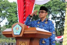 Angkat Tema “Korprikan Indonesia”, Wali Kota Jaya Negara Pimpin Apel HUT Ke-52 Korpri Peringatan HUT Korpri ke-52