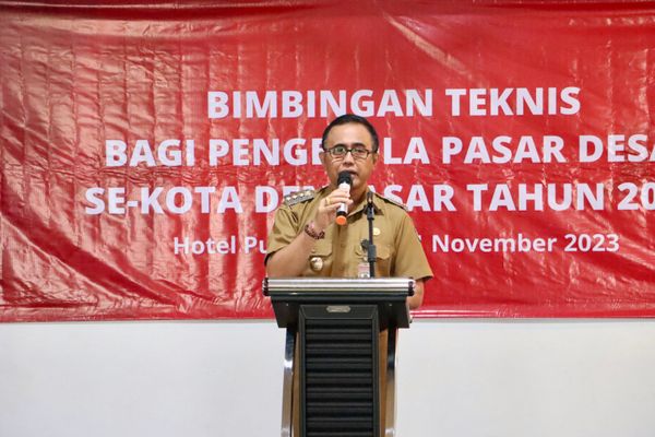 Bimtek Pengelola Pasar se-Kota Denpasar