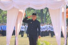 Wabup Ipat Pimpin Upacara Peringatan Hari Pahlawan Ke-78 Ipat