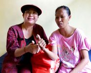 Rai Wahyuni Sanjaya Menyapa dan Berbagi Kepada Penyandang Disabilitas, Penderita Kanker dan Tuberkolusis di Kecamatan Pupuan Menyapa dan Berbagi
