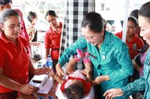 Lanjutkan Program “Berkunjung dan Berbagi TP PKK Provinsi Bali”, Ida Mahendra Jaya Minta Kader PKK Sosialisasikan “Porsi Isi Piringku” Berkunjung dan Berbagi TP PKK Provinsi Bali