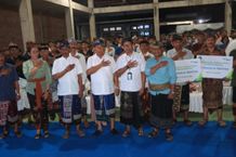 Program Menyapa di Kecamatan Pekutatan, Bupati Tamba Paparkan Program Pemberdayaan Anak Muda PMI