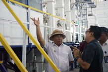 Pembangunan RMU Tibu Beleng, Jadi Penggilingan Padi Termodern di Bali Padi