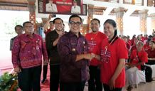 Pertahankan Eksistensi Sebagai Lumbung Beras, Bupati Sanjaya Motivasi Generasi Milenial Tabanan Gen Z