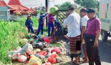 Desa Pemogan Tertibkan Pembuangan Sampah Liar di Kawasan Taman Pancing Sampah